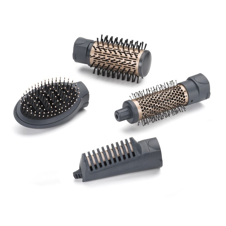 BaByliss AS965E Hair Styling Tool Hot Air Brush Hot Gold, Teal 1000 W 2.5 m