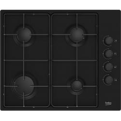 Beko HIBG64120SB hobs Negro Integrado 60 cm Encimera de gas 4 zona(s)