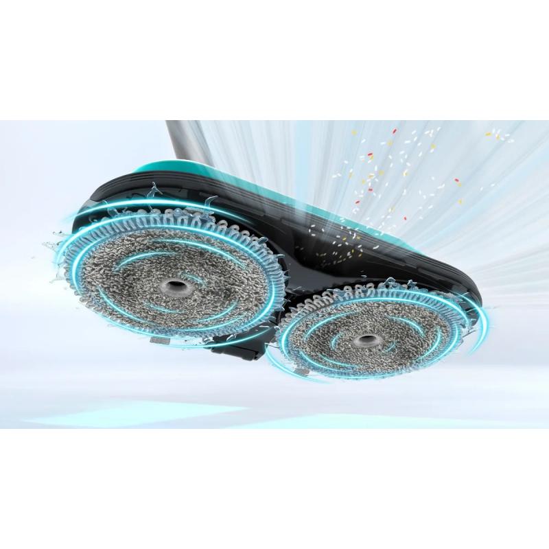 Aspiradora, aspiradora y mopa sin cable 2 en 1 Unlimited 7 ProHygienic Aqua White
