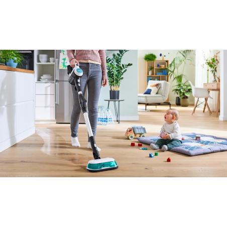 Aspiradora, aspiradora y mopa sin cable 2 en 1 Unlimited 7 ProHygienic Aqua White