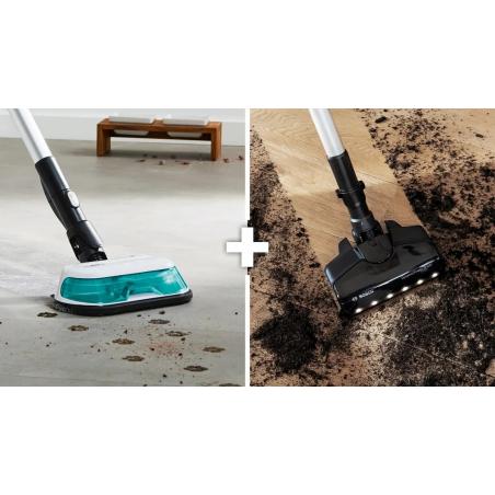 Aspiradora, aspiradora y mopa sin cable 2 en 1 Unlimited 7 ProHygienic Aqua White