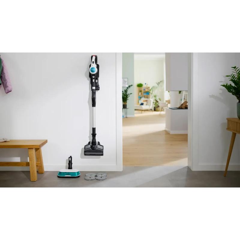 Aspiradora, aspiradora y mopa sin cable 2 en 1 Unlimited 7 ProHygienic Aqua White