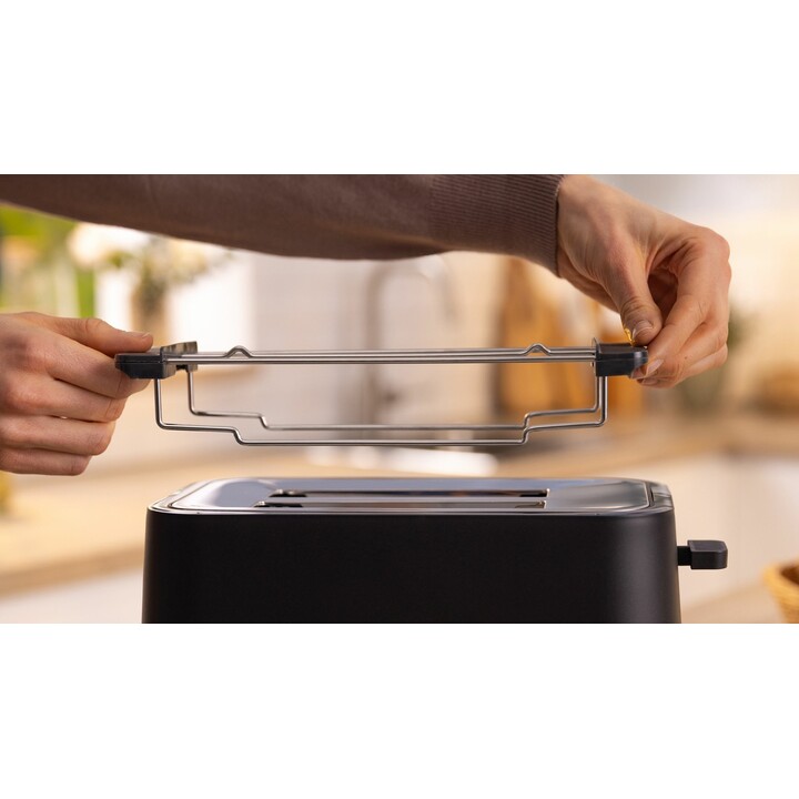 Bosch TAT3M123 tostadora 2 rebanada(s) 950 W Negro