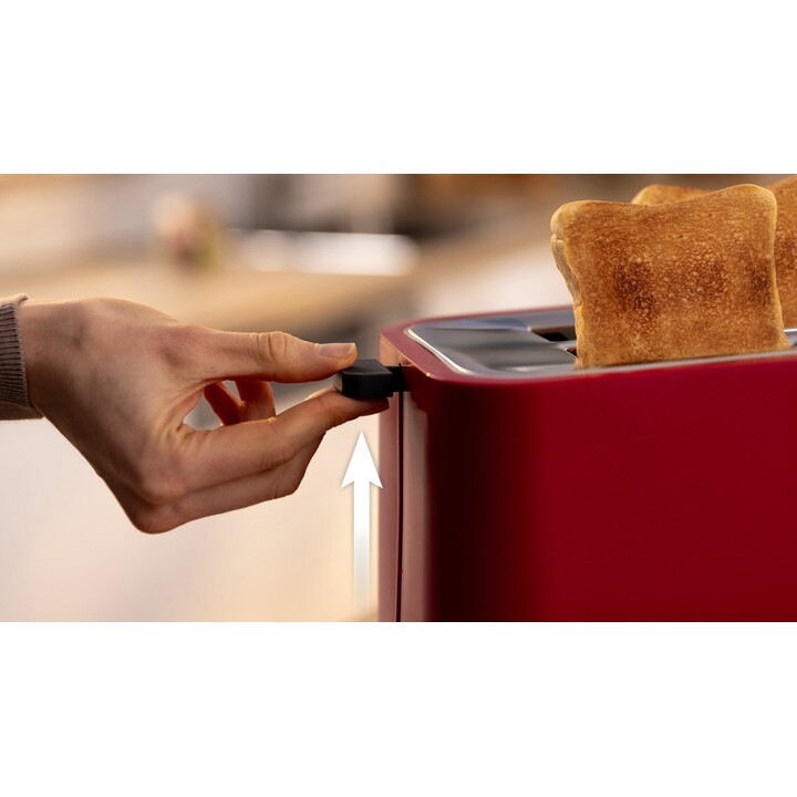 Bosch TAT3M124 Toaster 2 Scheibe(n) 950 W Rot