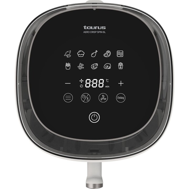 Fritadeira sem gordura Taurus Aero Crisp Spin 6l