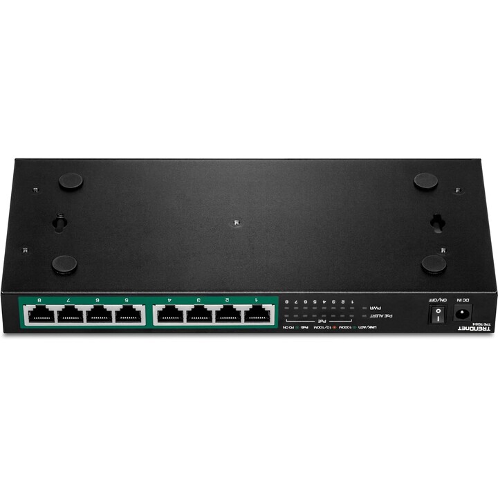 Commutateur TRENDnet TPE-TG84 8 ports/RJ-45 Gigabit 10/100/1000 PoE