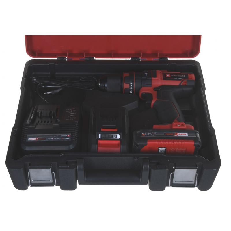 TALADRO/EXCAVADORA EINHELL TE-CD 18/40 Li-i +64 (2×2,0Ah) 4513992