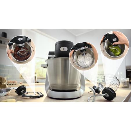 Bosch Serie 6 MUMS6ZS17 robot de cocina 1600 W 5,5 L Negro, Acero inoxidable