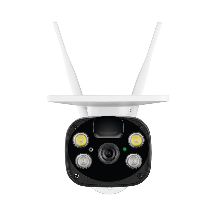 OMAJIN OSC-01-EU Solar Wireless Security Camera White, Black