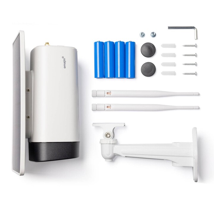 OMAJIN OSC-01-EU Solar Wireless Security Camera White, Black