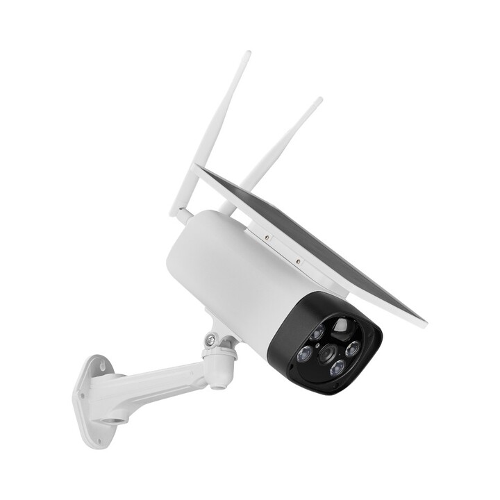 OMAJIN OSC-01-EU Solar Wireless Security Camera White, Black