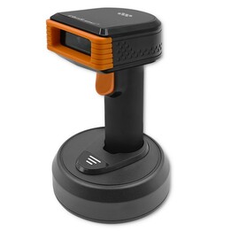 Qoltec 50878 Kabellos 1D| 2D-Barcodeleser |+ Dockingstation