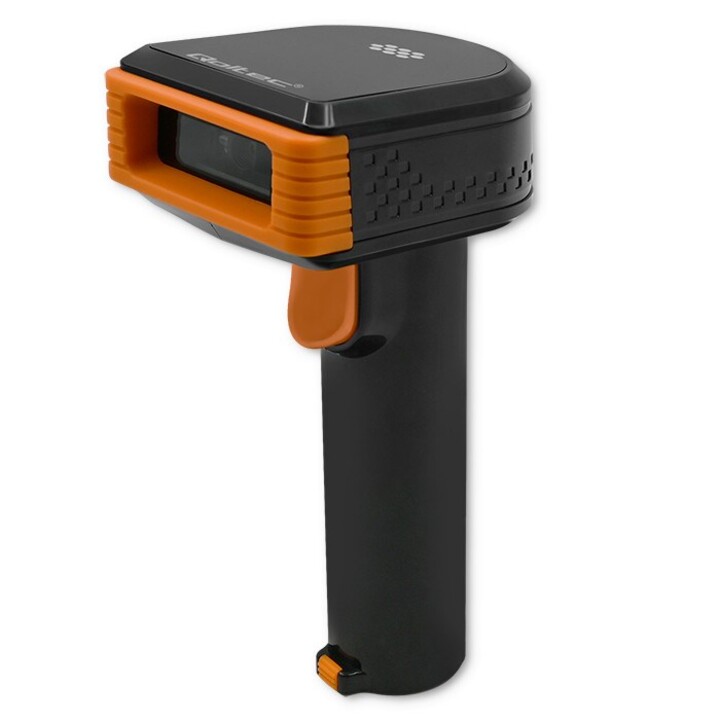 Qoltec 50878 Wireless 1D | 2D Barcode Scanner | + Docking Station