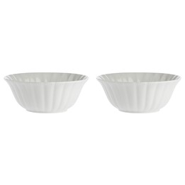 Set of 2 Ducale Salad Bowls - White, 23 cm