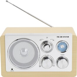 Radio AM/FM Denver TR-63LW bois clair