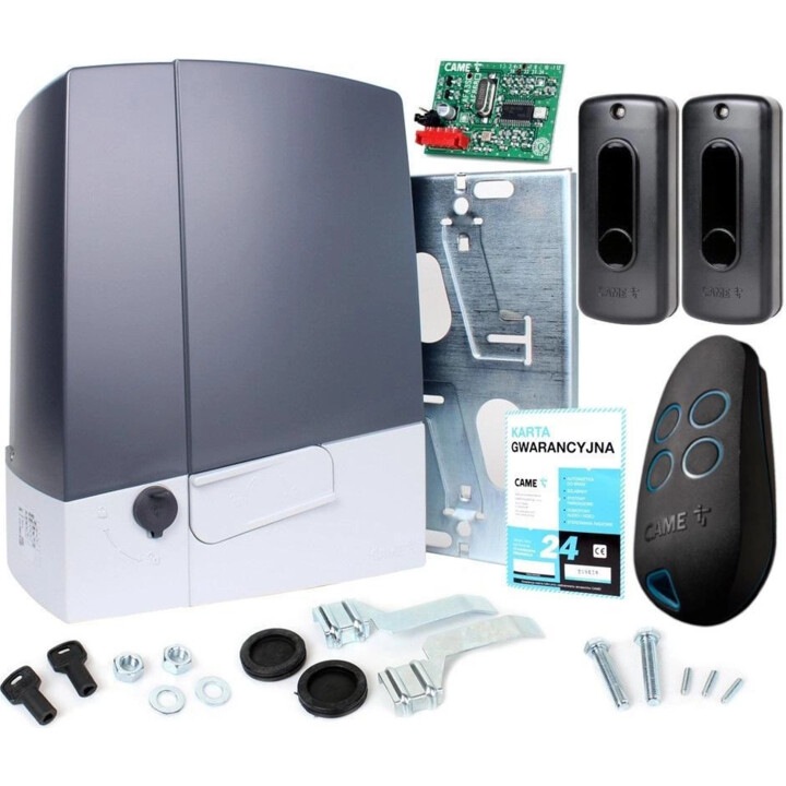 Set CAME BXV 10 SAFE ATOMO (telecomandi TOP) per cancelli scorrevoli da 1000kg