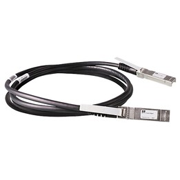 Cavo in fibra ottica in rame con collegamento diretto HPE 10G SFP+ a SFP+ da 3 m e InfiniBand SFP+ nero
