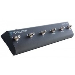 TC Helicon Switch-6 Foot Controller for Vocal/Guitar Processor