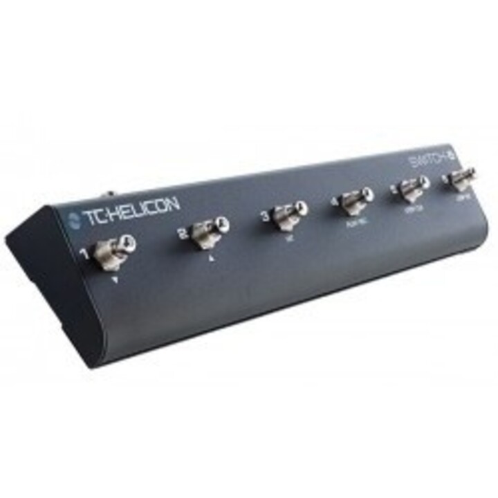 TC Helicon Switch-6 Foot Controller for Vocal/Guitar Processor