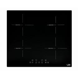 Placa de inducción LI-A23511 4 zonas 7400 W Negro