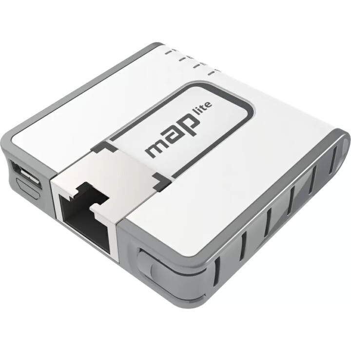 Mikrotik mAP lite White PoE Support
