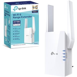 TP-Link RE505X Network Extender Network Transmitter and Receiver White 10, 100, 1000 Mbit/s