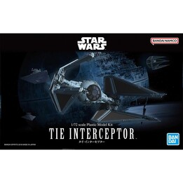 Star Wars Bandai Krawatte Interceptor 1/72 Plastik Modellbausatz