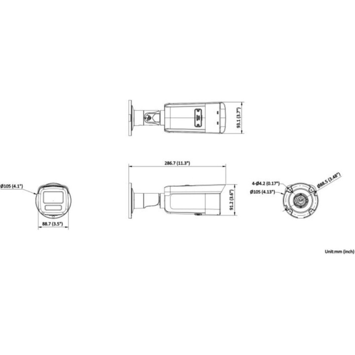CÂMERA IP HIKVISION DS-2CD2T46G2H-2I (2,8 mm) (eF)