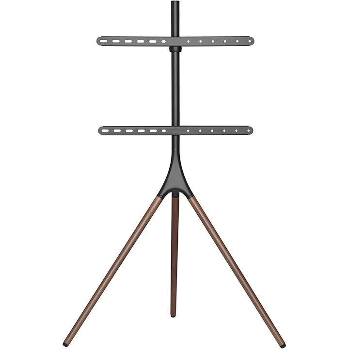 Suporte de chão para TV 49-70 polegadas 40kg madeira Techly