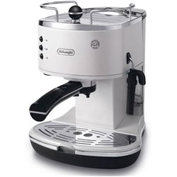DeLonghi Eco 311, Automatische Kaffeemaschine, 1100 W, 1,4 L, Silber