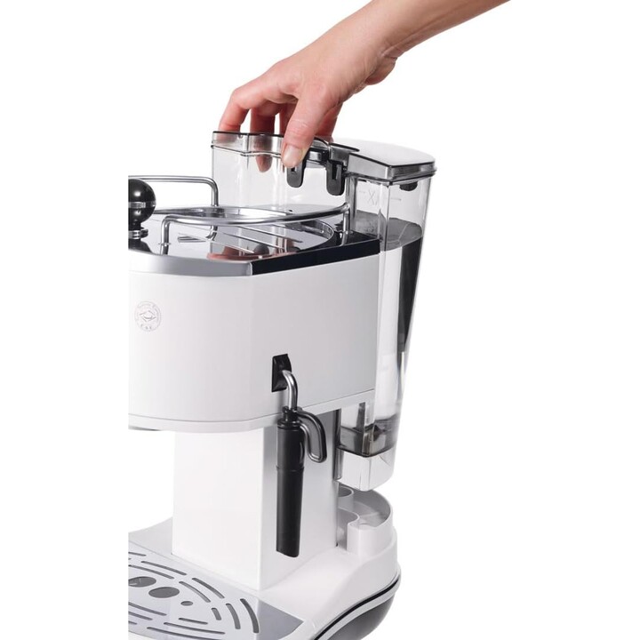 DeLonghi Eco 311, Automatische Kaffeemaschine, 1100 W, 1,4 L, Silber