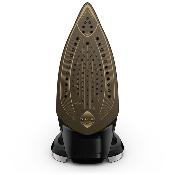 Tefal Puregliss FV8062E0 fer à repasser Fer à repasser à sec ou à vapeur Durilium AirGlide Autoclean soleplate 3000 W Noir, Gris
