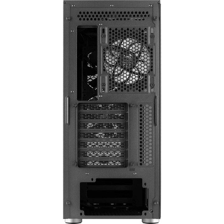 Aerocool INTERSTELLAR, case semi-tower ATX RGB, 3 ventole PWM 120 mm ARGB + 2 ventole da 120 mm, nero