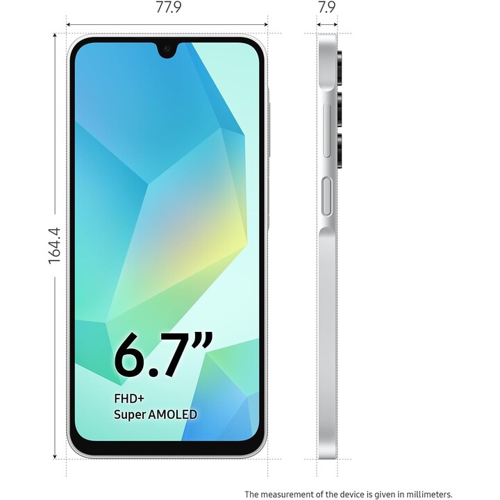Samsung Galaxy A16 A165 50 Megapixeles 4G Dual Sim 4GB RAM 128GB Gris Claro