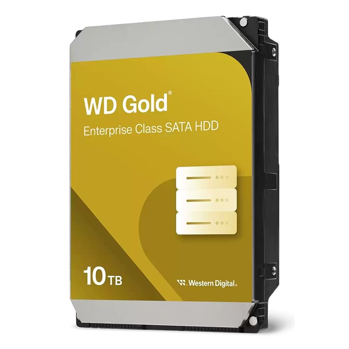 Western Digital Gold WD103KRYZ disco duro interno 10 TB 7200 RPM 512 MB 3.5" Serial ATA III