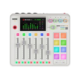 RØDE RODECaster Pro II White - studio di produzione podcast, bianco