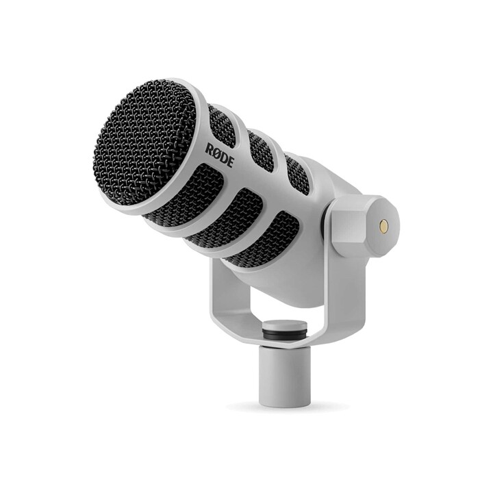 RØDE PodMic - Microphone dynamique, blanc