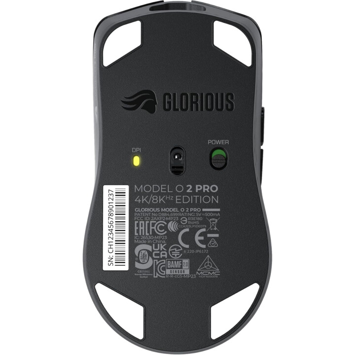 GLORIOUS Model O 2 PRO Wireless kabellose Maus schwarz