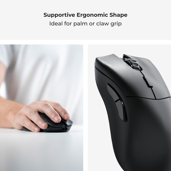 Glorious Model D 2 PRO wireless gaming mouse 4K/8K black
