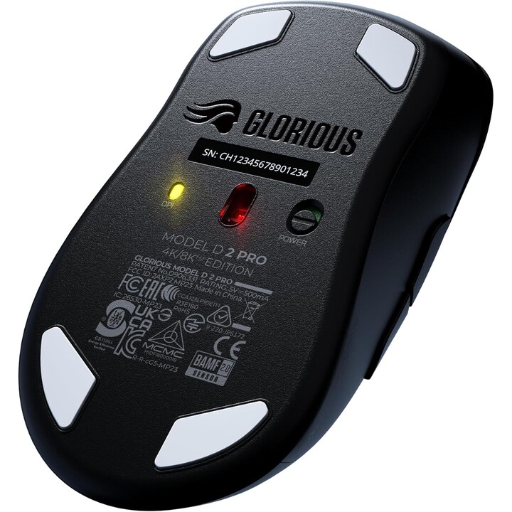 Glorious Model D 2 PRO wireless gaming mouse 4K/8K black
