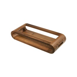 Double-sided walnut wood tray Artelegno VASD - 37 cm