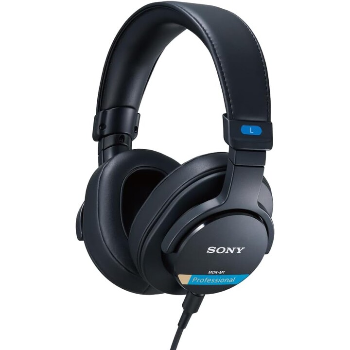 Sony MDR-M1 Studio Cuffie chiuse sul retro, cablate, riproduzione a banda ultra larga (5Hz-80kHz), nere