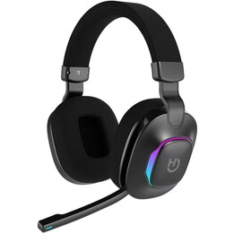 Cuffie da gioco con microfono Hiditec Vortex ARGB/ Jack 3.5/ Bluetooth/ Nero