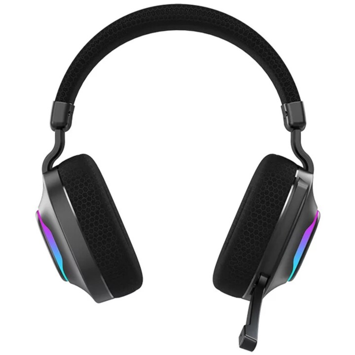 Cuffie da gioco con microfono Hiditec Vortex ARGB/ Jack 3.5/ Bluetooth/ Nero