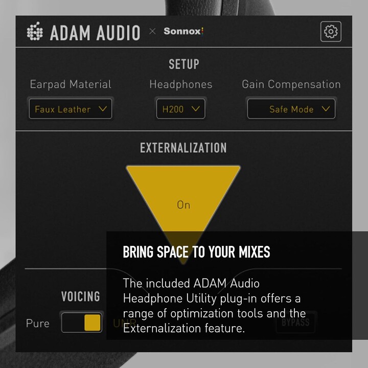 Adam Audio H200 - casque de studio fermé