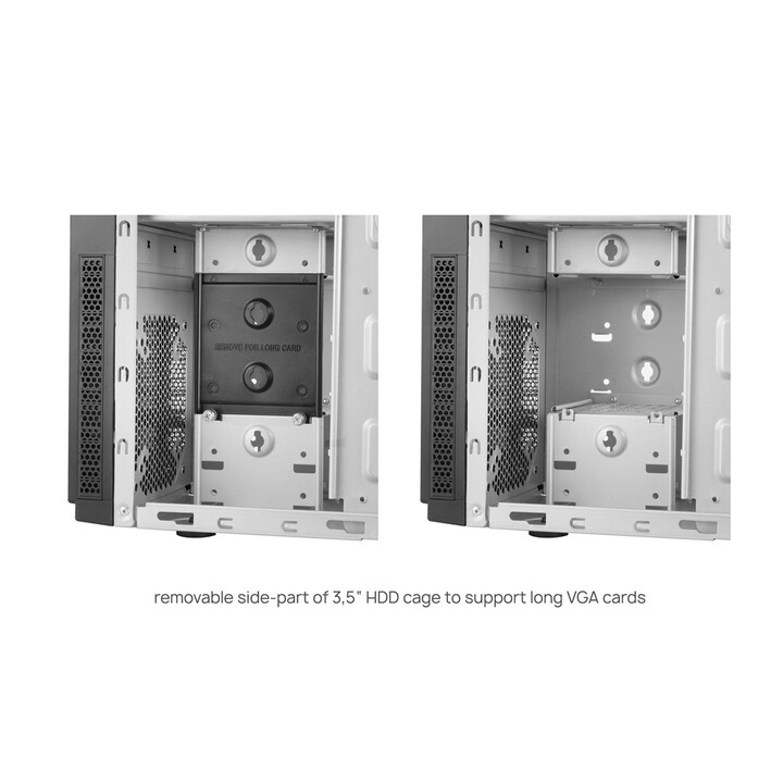 Chieftec HC-10B-OP Mini Tower computer case Black