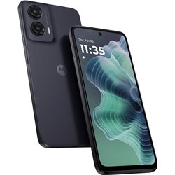 Smartphone Motorola Moto G35 5G, 4/128 GB, Pantalla 6.72 FHD+, Cámara de 50 MP, 5000 mAh, Android 14, Negro Medianoche