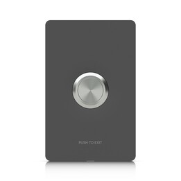 Bouton de demande de sortie Ubiquiti Ua-button connecté à un hub d accès
