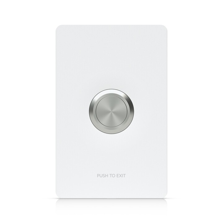 Ubiquiti UA-Button – Request-to-Exit-Taste, verbunden mit einem Access Hub