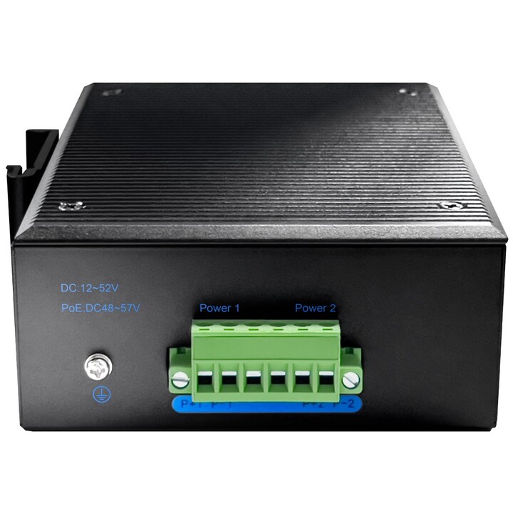 Cudy IG1004S2P switch No administrado Gigabit Ethernet (10/100/1000) Energía sobre Ethernet (PoE) Negro